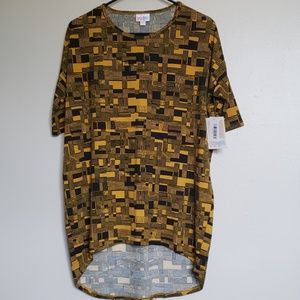 Orange and black XXS lularoe irma